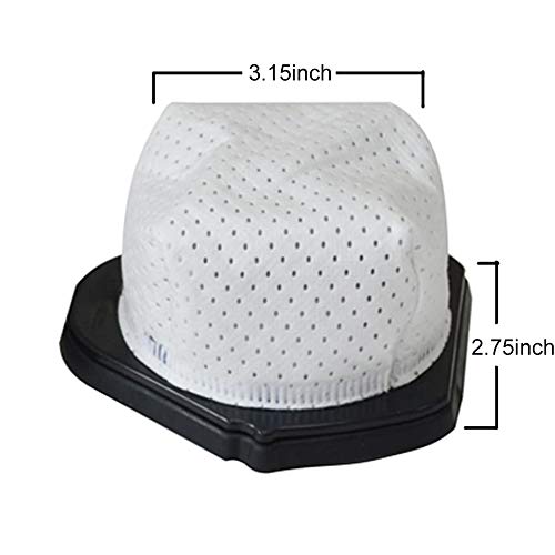 4PCS Replacement For Shark XSB726N Washable Dust Cup Filter Hepa Models SV75 SV70 SV726 Hand Vacs SV736 (4 Count)