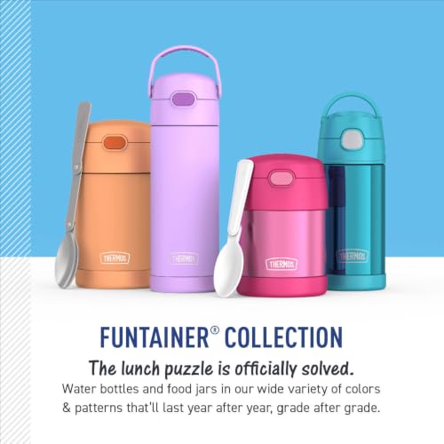 FUNTAINER Water Bottle with Straw