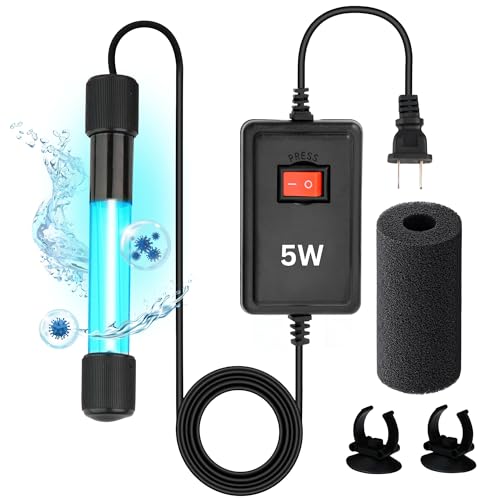 5W Aquarium UV Light for Fish Tank