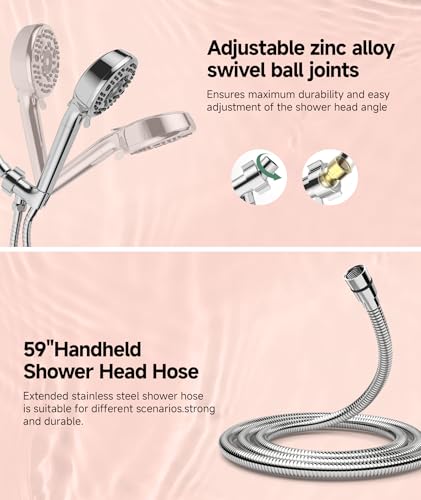 Filtered Shower Head with Handheld