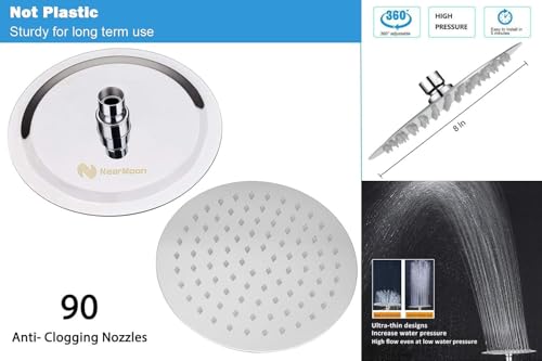 Shower Head and 15 Stage Shower Filter Combo