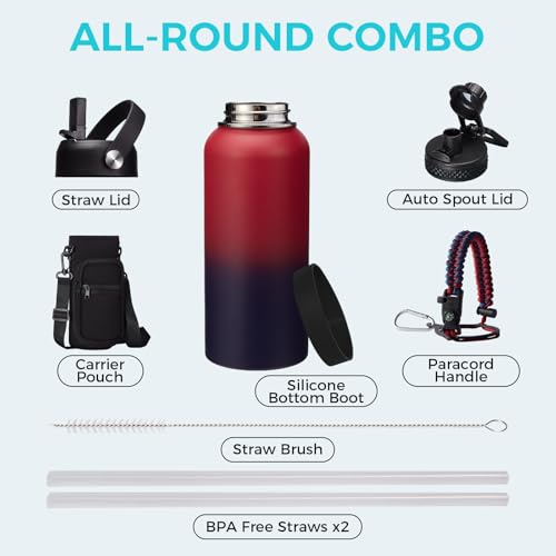 Insulated Water Bottle 32 oz (32 Count)