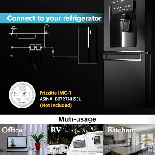 DW15F Under Sink Water Filter System with Brushed Nickel Faucet