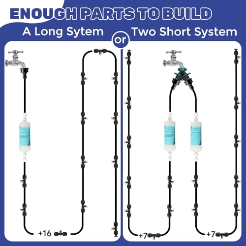 100FT Mister for Outside Patio Misting Cooling System