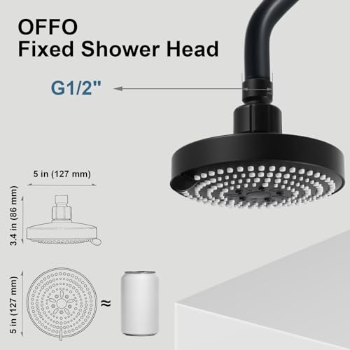 Shower Head High Pressure Shower Head with 6 Mode