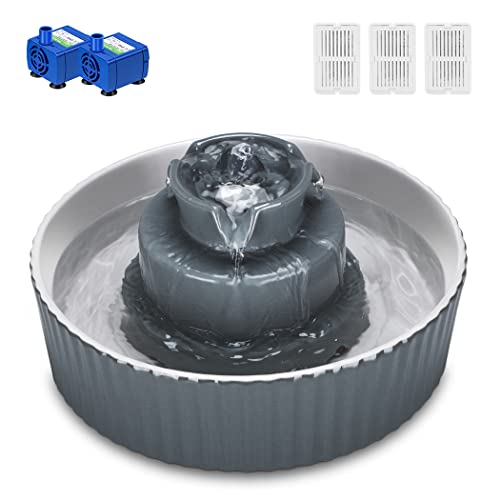 Ceramic Cat Water Fountain
