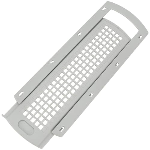 WE22X35337 Lint Screen Cover Grid & Slide Guide Assembly for GE Hotpoint