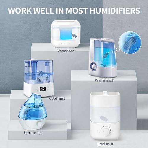 Demineralization Cartridge Compatible with HoMedic Ultrasonic Humidifier (12 Count)