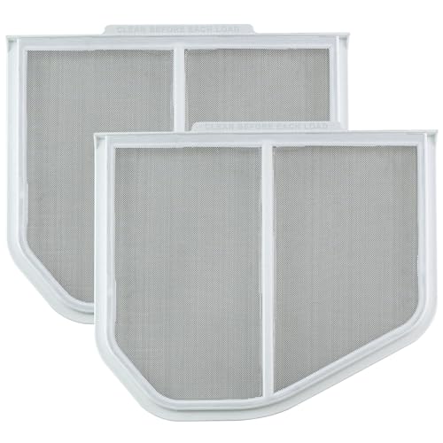 2 Pack W10120998 Dryer Lint Screen Filter Replacement Part (2 Count)