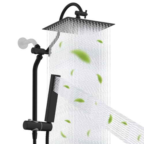 12'' Rainfall Shower Head with 4