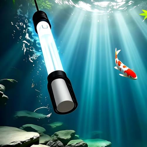 Pond UV Light for Fish Tank UV Pond Water Clarifier for 100