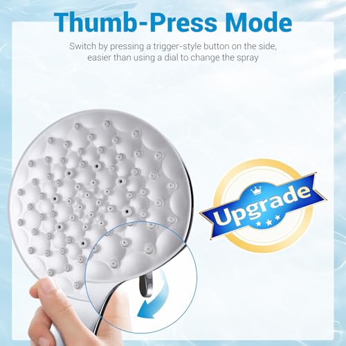 Dual Shower Head with Handheld Combo (7 Count)