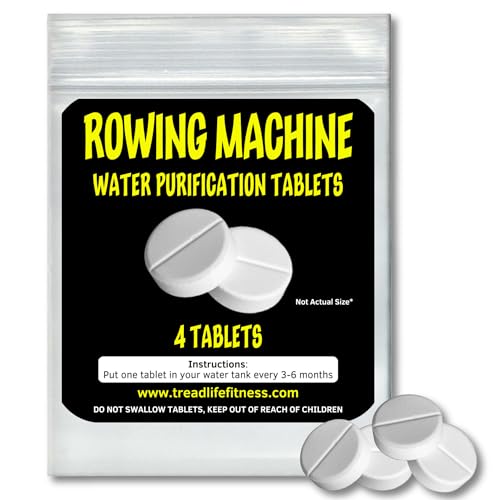 Rowing Machine Water Cleaning Tablets (4 Count)
