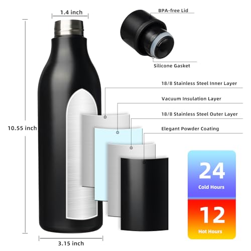 25oz Insulated Water Bottle