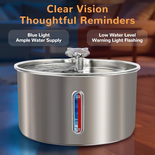 Stainless Steel Cat Water Fountain