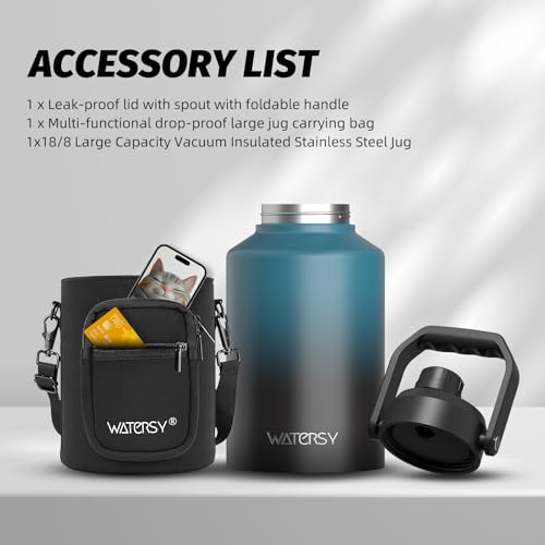 1 Gallon Water Bottle Insulated