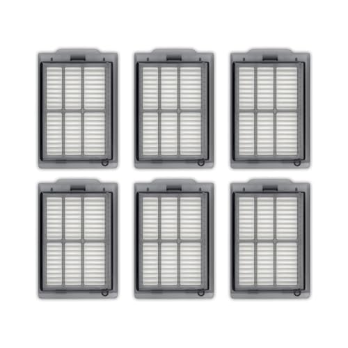 6 Pack) 505X Combo Replacement HEPA Filters for iRobot Roomba 505X Combo, Plus 505 Combo, Plus 405 Combo, Plus 506/507 Combo Vacuum Filters, Upright Filter, Canister Filter (6 Count)