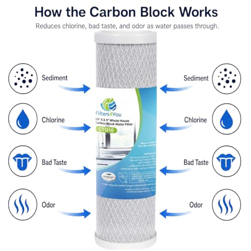 Carbon Block Filters Compatible with Flow