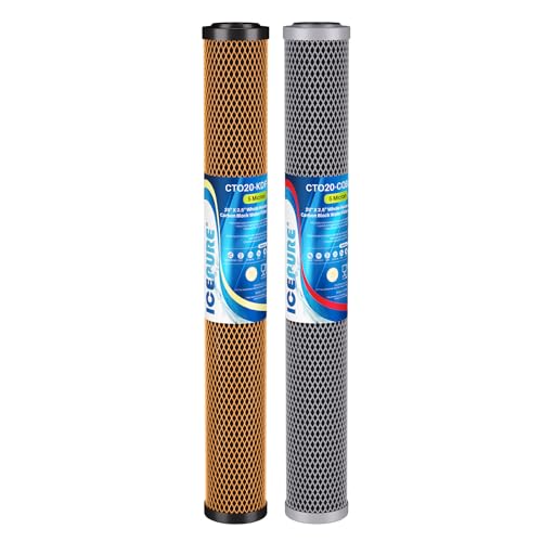2.5"x 20" Whole House Water Filter (2 Count)