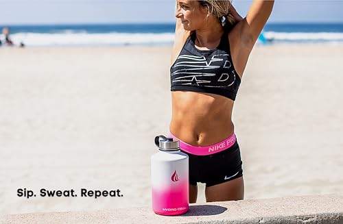 Stainless Steel Insulated Water Bottle with Straw