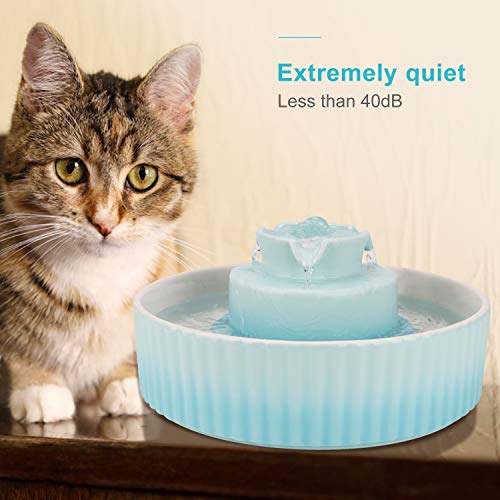Ceramic Cat Water Fountain