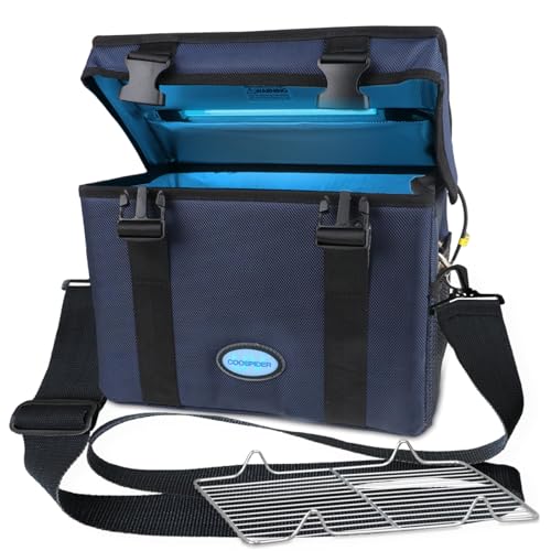 UV Light Sanitizer Box Foldable Powerful Large Cleaner and Sanitizing Machine with 3