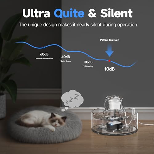 Glass Cat Water Fountain