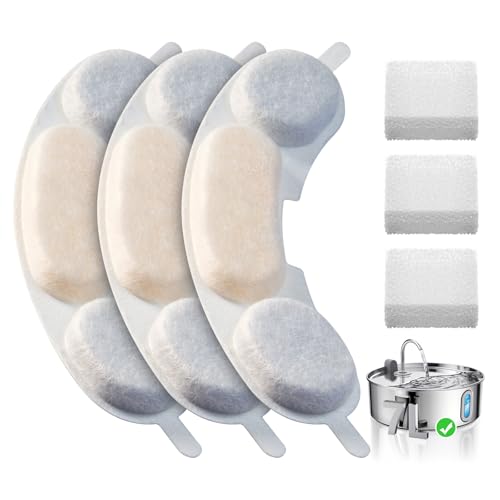 Official 3 PCS Filters & 3 Sponges for 7L
