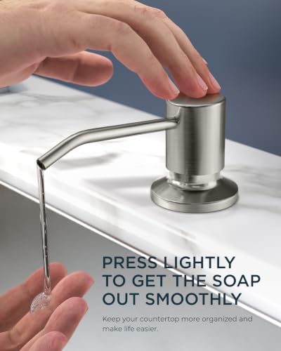 Touchless Kitchen Faucet with Soap Dispenser