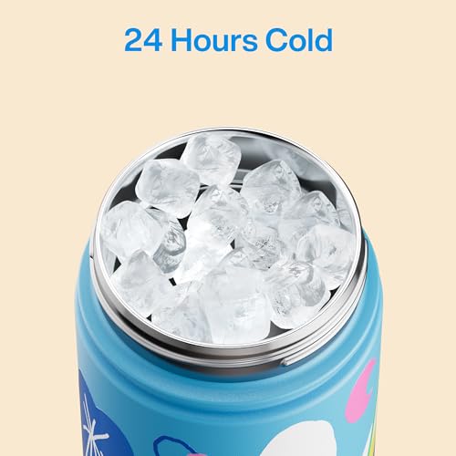 Kids Insualated Water Bottle with Straw