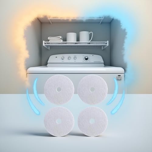 10 Pcs White Universal Cloth Dryer Exhaust Filter Portable Dryer Replacement Lint Filter Air Intake Paper Filters for Chef Dryer