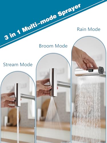 Kitchen Faucets with Pull Down Sprayer