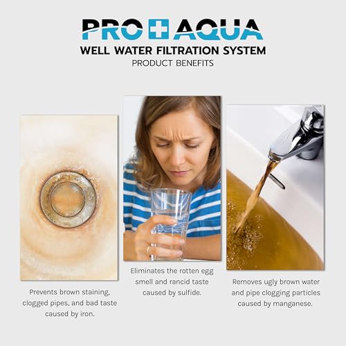 Heavy Duty Whole House Well Water Filter System