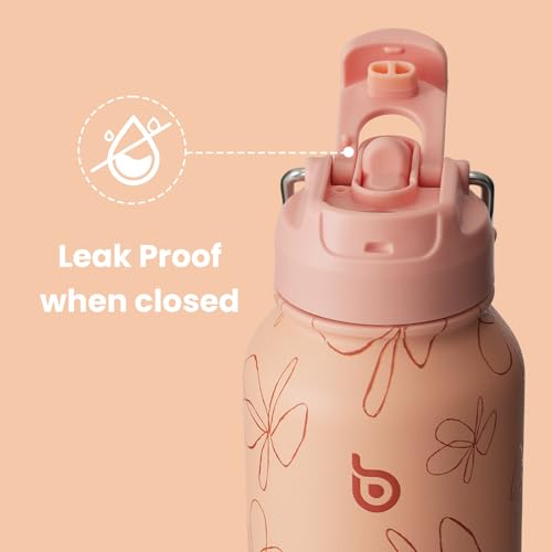 32oz Insulated Water Bottle with Pill Box