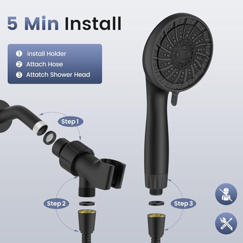 Filtered Shower Head with Handheld