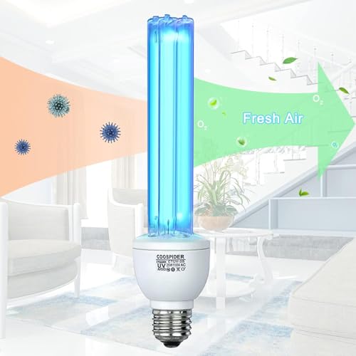 25 Watts UVC Light Bulb with Ozone