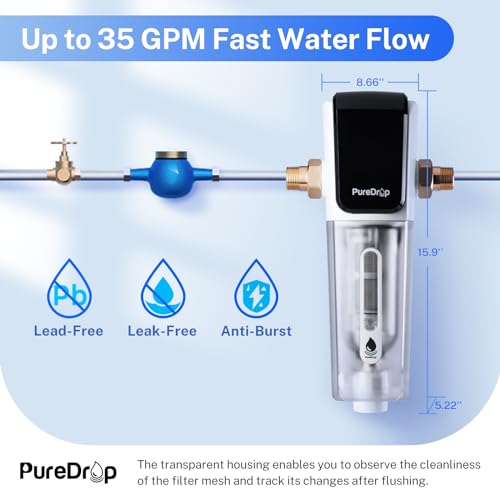PDR ARB100WSP Spin Down Sediment Water Filter