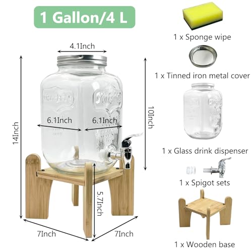 1 Gallon Drink Dispenser for Parties