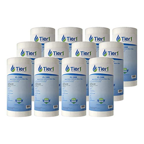 5 Micron 4.5" × 10" Whole House Water Filter (12 Count)