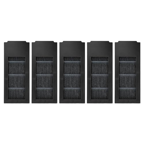 5 Pack) Replacement HEPA Filter Compatible with ECOVACS DEEBOT X2 Omni / X2 Pro / X2 Robotic Vacuum Cleaner, HEPA Filters Accessory Kit 5 Pieces (5 Count)