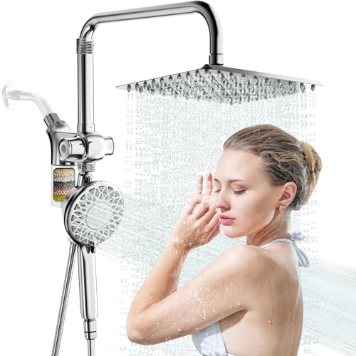 Magnetic Shower Head with Filters for Hard Water