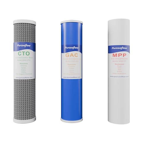 20" x 4.5" Whole House Water Filter Replacement Set