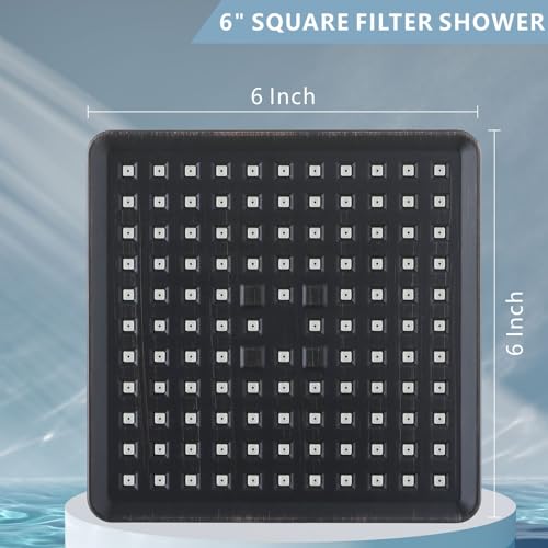 High Pressure Rain Shower Head with Filtered