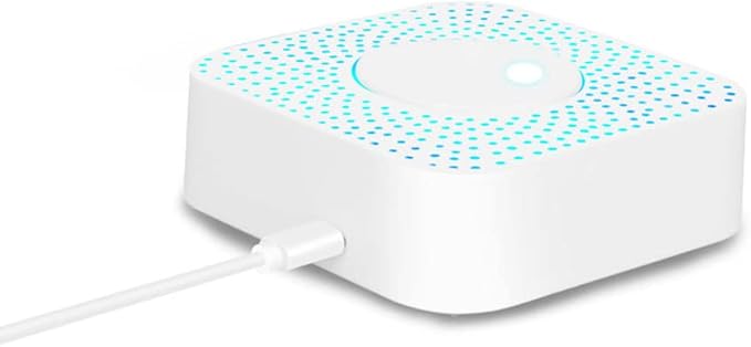 Zigbee Intelligent Air Housekeeper 6-in-1 Air Quality Monitor PM2.5/Formaldehyde/TVOC/CO2/Temperature/Humidity Detector for Home Office