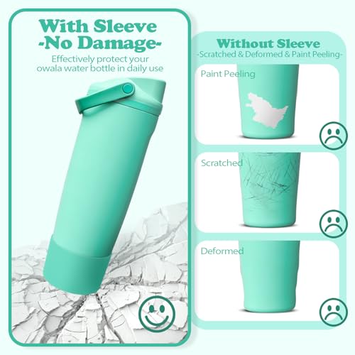 Silicone Boot for Owala 30oz & 40oz FreeSip Sway Bottles & Tumblers