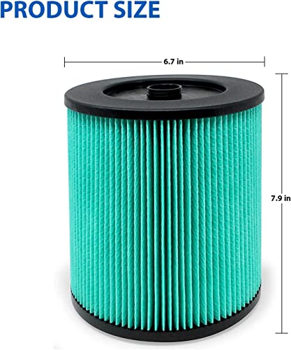 17912 & 9 17912 HEPA Vacuum Filter Compatible with Craftsman