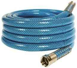 Camco TastePURE 25-Foot Premium Drinking Water Hose - Features a No-Kink Heavy-Duty Design with Machined Fittings for Extra Strength, 5/8” ID, and is Lead-Free, BPA-Free, and Phthalate-Free (22833)