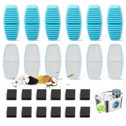 24Pcs Cat Water Fountain Filters