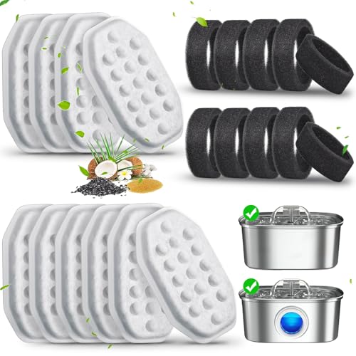 20 Pack Cat Water Fountain Filters