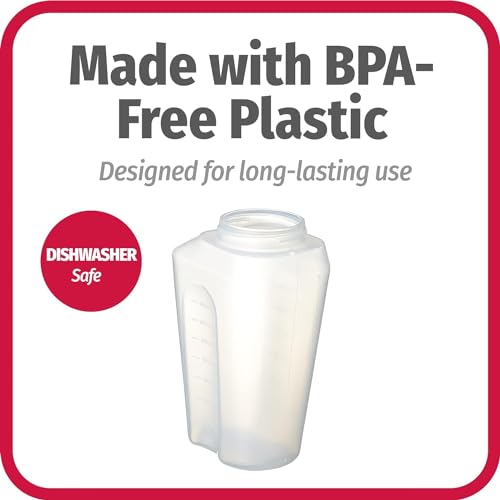 1 Quart Bottle with Snap Lock Easy